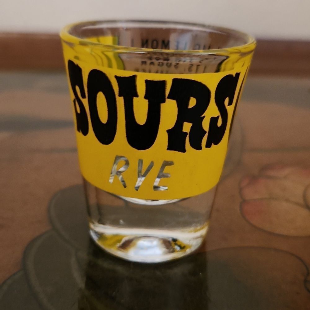 Sours Rye Shot Glass